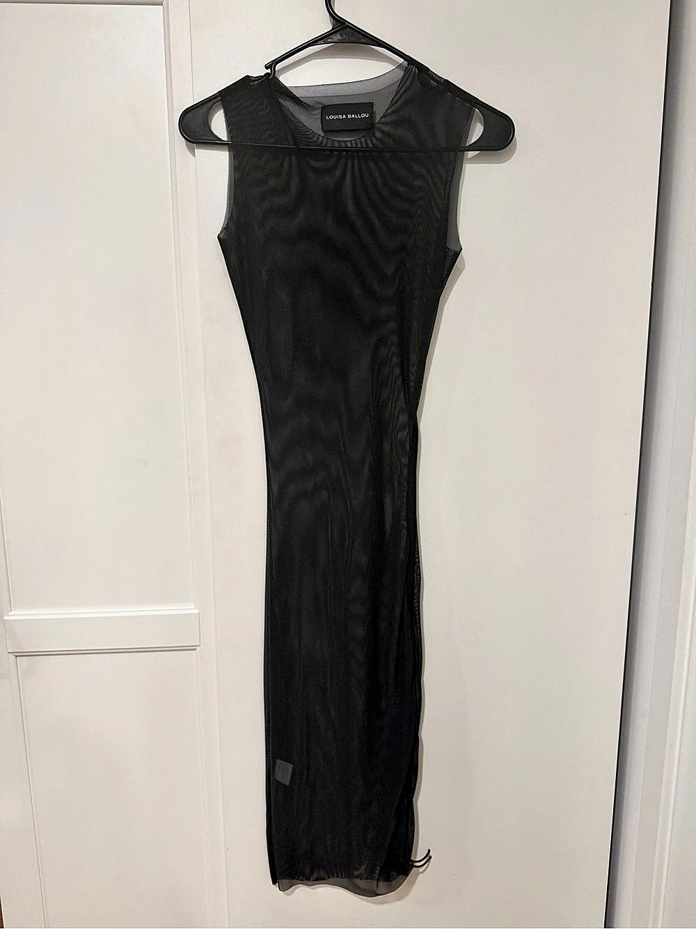 Louisa Ballou Black Dress Like New Size Small